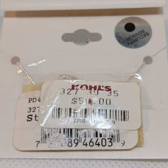 NWT 18" Chain Vintage Sterling Silver 925 Prayer Box Heart Locket Necklace #15W - Picture 6 of 8